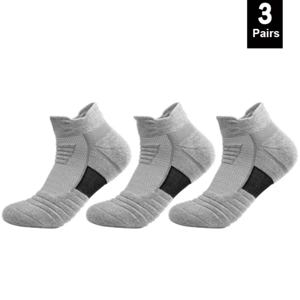1/3 Pairs Anti-slip Football Socks Men Cotton Sock Short Long Tube Soccer Basketball Sport Socks Breathable Deodorous Sock 39-45 - Image 8