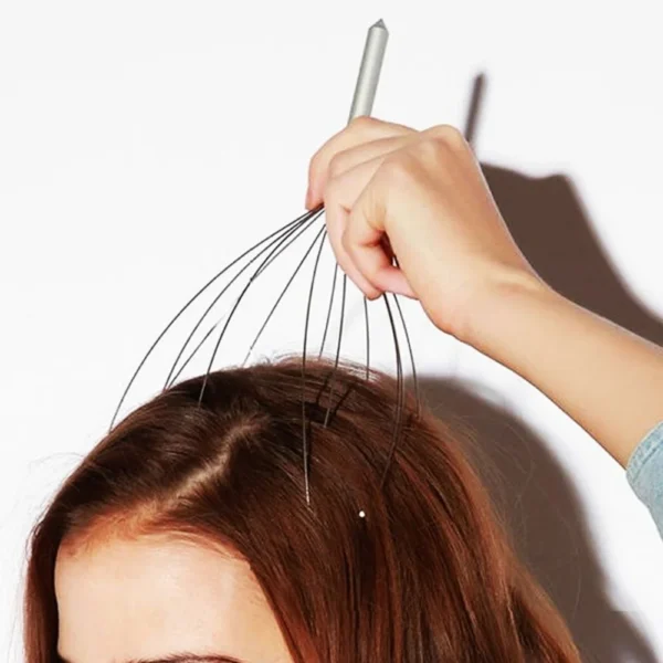 Octopus Head Massager Scratching Scalp Relaxation Relief Body Massager Scratcher Relieves Tension Health Care Tools Random - Image 15