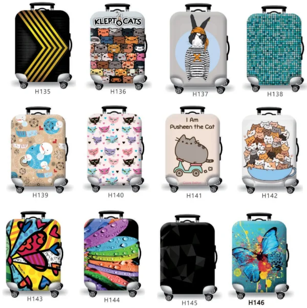 Hello Kitty Travel Suitcase Dust Cover Cute Women Luggage Protective Cover for 18-30 Inch Trolley Case Dust Cover Accessories - Image 30