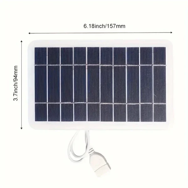 35W Sunpower Portable Solar Panel 5V Solar Plate WithUSB Safe Stabilize Charger ForPower Bank Phone Outdoor Camping Home RV Gift - Image 12