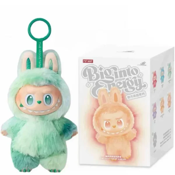 2025 Anime New Labubu V3 The Monsters Big Into Energy Series Blind Box Vinyl Plush Doll Pendant Gradient Color Birthday Gift - Image 4