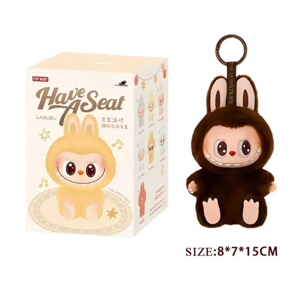 Cute Labubu The Monsters Box Toys Exciting Macaron Vinyl Face Mystery Boxes Mokoko Keychain for Birthday Christmas Gifts - Image 24