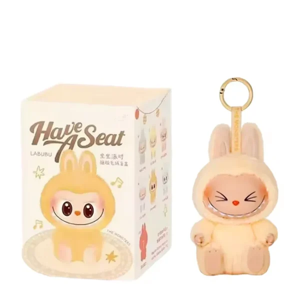 MINISO Labubu Sitting Party Series Second Generation Doll Blind Box Edition Ornament Gift - Image 12