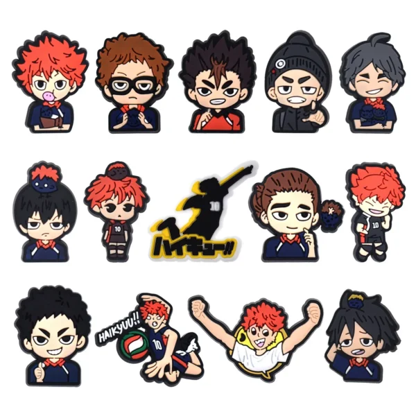 Hot Toys Icecream Interesting Monster Shoes Charm Decorations Cute Cartoon PVC Decorations Detachable Waterproof For Party Gifts - Image 24