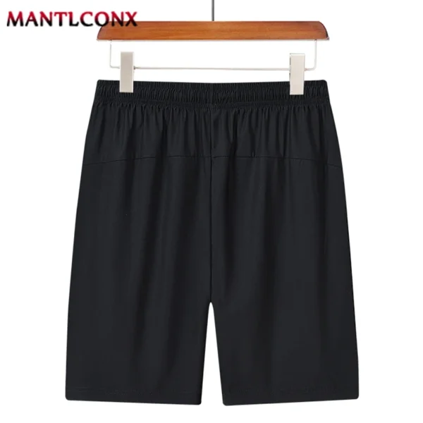 Summer Men's Sport Shorts Cool Sportswear Running Shorts Casual Bottoms Gym Fitness Training Jogging Short Pants Men Black Gray - Image 4