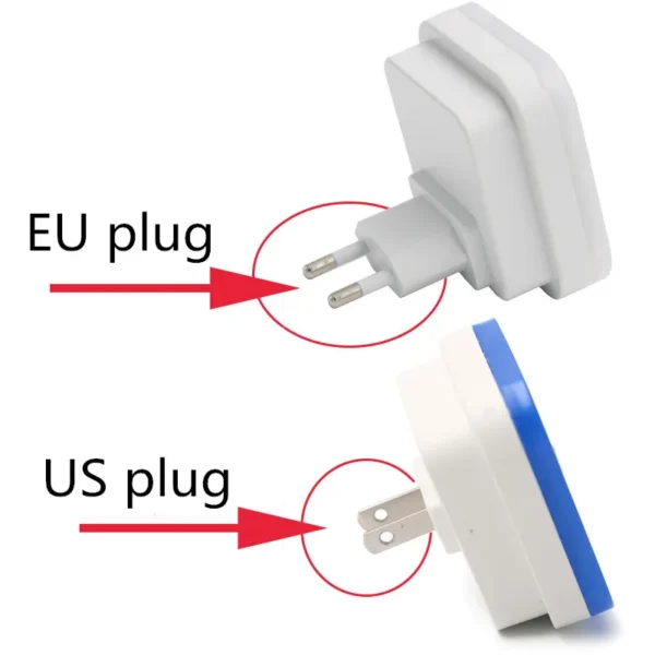 Wireless LED Night Light Sensor Lighting Mini EU/US Plug Night Lights For Children Room Bedroom Living Room Decoration Lighting - Image 5