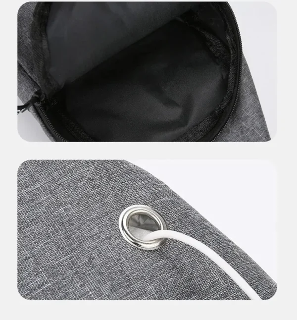 Chest Bag Men's One Shoulder Crossbody Bag Large Capacity Outdoor Sports And Leisure Fashion Small Shoulder Bag Large Capacit - Image 38