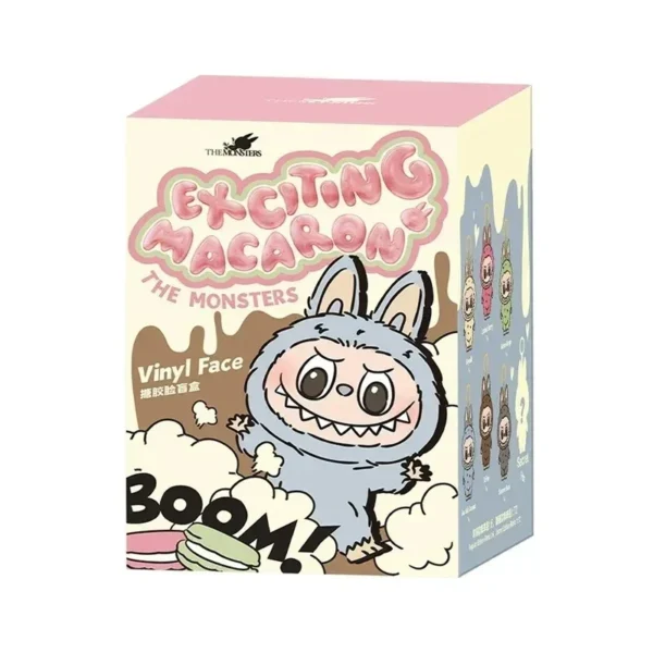 Labubu Monster Box Toy Heart Macaron Ii Vinyl Plush Doll Blind Box Model Pack Key Chain Gift Tabletop Decoration Children's Gift - Image 26