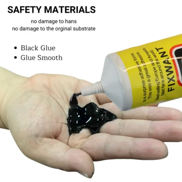 T7000 Black Soft Adhesive T-7000 Computer Cell Phone Touch Screen Repair Frame Anti-vibration Universal Glue 15/50/110ML - Image 13
