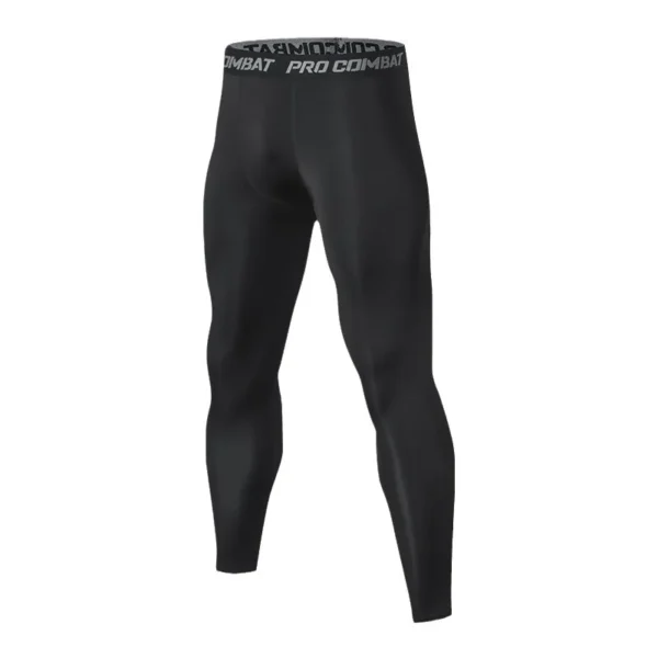 Mens Compression Pants Tights Cool Dry Leggings Sports Baselayer Running Tights Athletic Workout Active Shorts - Image 15
