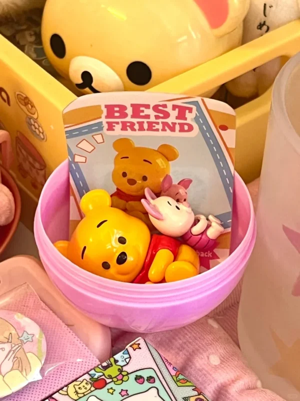 Anime Cartoon Winnie The Pooh Best Friend Series Blind Box Tigger Eeyore Piglet Model Collection Ornament Gifts For Kids - Image 28