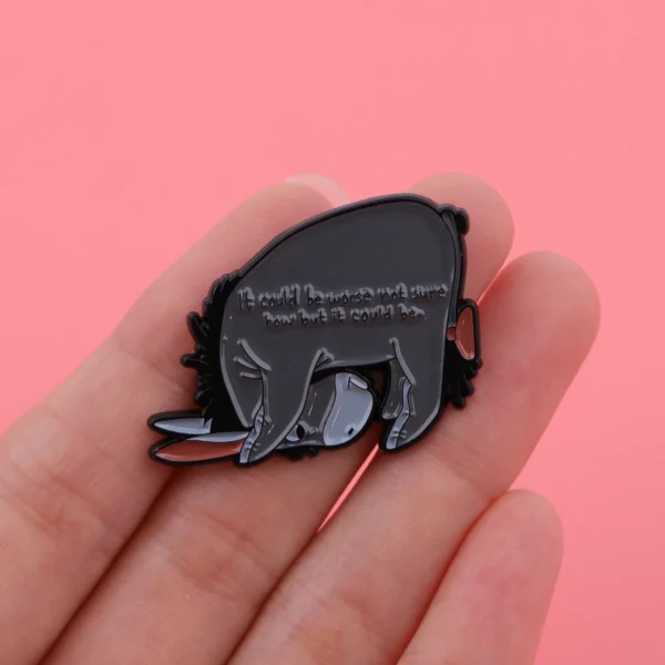 Cartoon Animals Brooches for Women Cute Donkey Enamel Pins Badges Lapel Pins Fashion Jewelry Clothing Accessories Friends Gift - Image 28