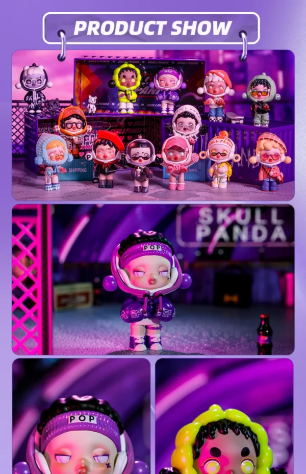 Skullpanda Hype Panda Series Blind Box Toys Confirm Style Kawaii Anime Character Cartoon Model Decoration Friend Gift Collection - Image 23