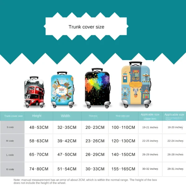 Hello Kitty Travel Suitcase Dust Cover Cute Women Luggage Protective Cover for 18-30 Inch Trolley Case Dust Cover Accessories - Image 11
