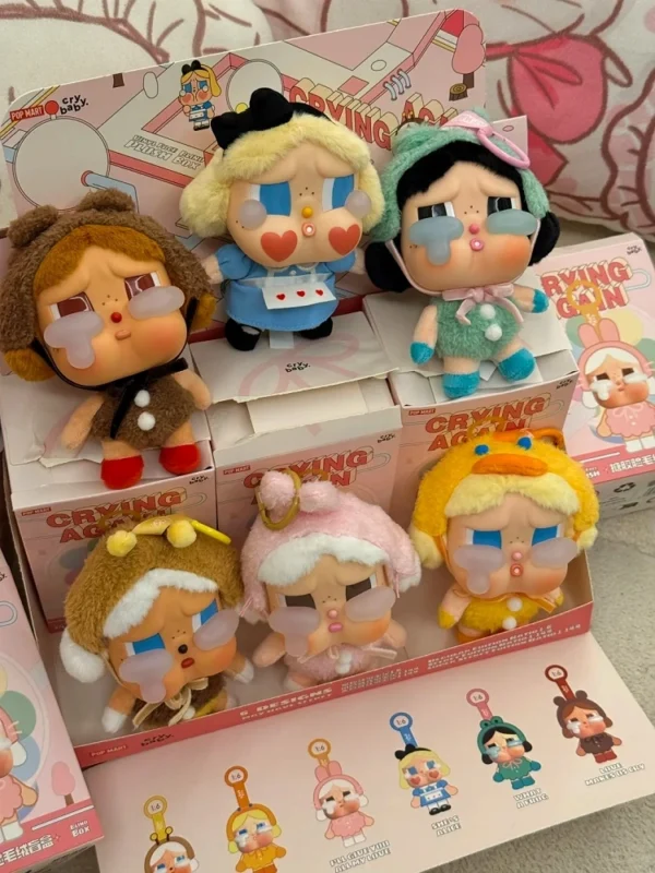 Genuine 13cm Crybaby Crying Again Series Mystery Box Vinyl Face Plush Doll Pendant Decoration Fan Collection Child Birthday Gift - Image 30