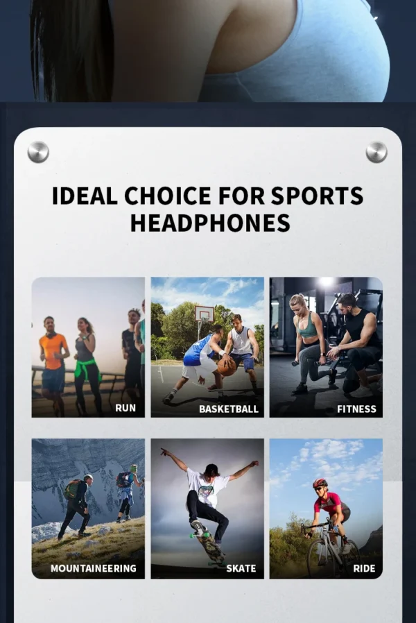 Xiaomi Mijia Real Bone Conduction Sport Headphone Wireless Earphone Bluetooth-Compatible Headset Hands-free with Mic for Running - Image 11