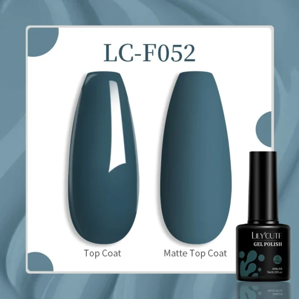 LILYCUTE 129 Colors 7ML Nail Gel Polish Nail Supplies Vernis Semi Permanent Nail Art Manicure Soak Off LED UV Gel Nail Varnishes - Image 68
