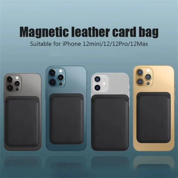 Magnetic Leather Wallet Case for iPhone 15Pro 14 13 16 Pro Max Magsafe Card Holder Luxury Phone Cover Protective Bag Accessories - Image 18