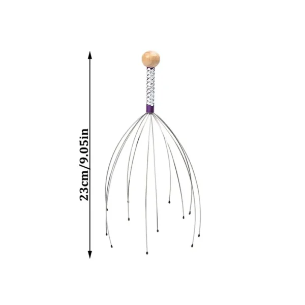 1PC Random Color Pet Massage Claw Head Massager Head Scratching Octopus Scalp Non Soul Extractor Divine Tool For Extracting - Image 5