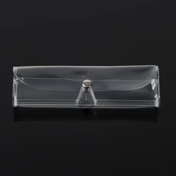 Women Transparent Waterproof Glasses Box Eyeglasses Case Plastic Glasses Holder - Image 2