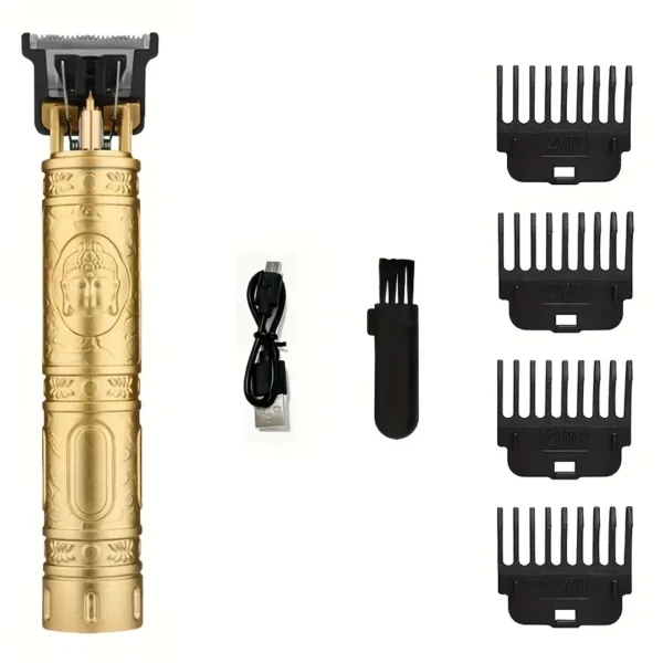T9 LCD Electric Hairdresser Oil Shaving Head Electric Pusher Carving Electric Pusher Clipper Hair Precision Trimmer for Men Care - Image 23