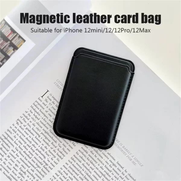 Magnetic Leather Wallet Case for iPhone 15Pro 14 13 16 Pro Max Magsafe Card Holder Luxury Phone Cover Protective Bag Accessories - Image 21