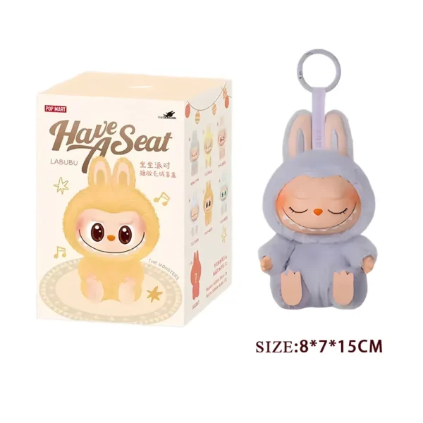 Cute Labubu The Monsters Box Toys Exciting Macaron Vinyl Face Mystery Boxes Mokoko Keychain for Birthday Christmas Gifts - Image 10