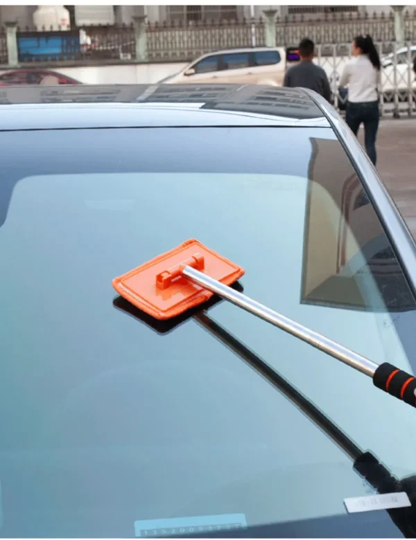 SEAMETAL Car Front Windshield Defogging Brush Telescopic Long handle Car Household Glass Clean Brushes Dust Remover Tool - Image 21