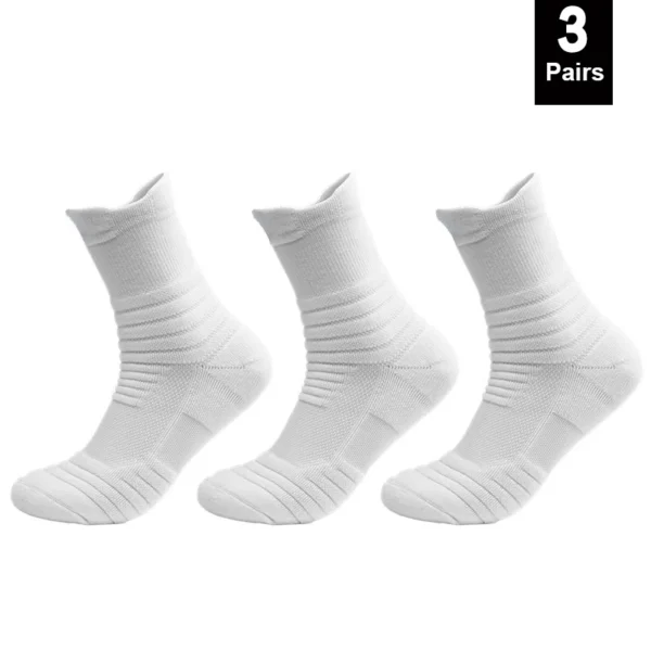 1/3 Pairs Anti-slip Football Socks Men Cotton Sock Short Long Tube Soccer Basketball Sport Socks Breathable Deodorous Sock 39-45 - Image 20