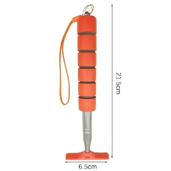 Car Rearview Mirror Wiper Cleaning Tool Auto Glass Mist Cleaner Scraper Car Accessories Handle Telescopic Window Cleaning Brush - Image 5