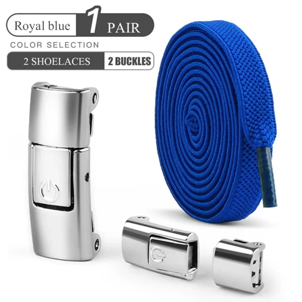 8mm No Tie Shoe Laces Press Lock Shoelaces Without Ties Elastic Laces Sneaker Kids Adult Widened Flat Shoelace for Shoes - Image 22