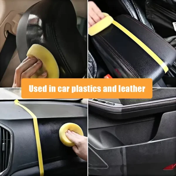 Car Plastic Restorer Back To Black Gloss Auto Interior Leather & Panel Renewal Wax Coating Agent Auto Polish And Repair Coating - Image 10