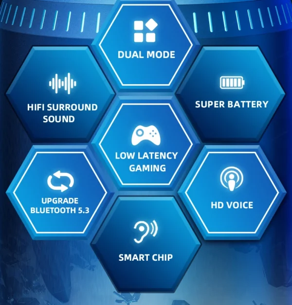 Lenovo GM2 Pro Gaming Earphones Bluetooth 5.3 Sport Headset Dual Mode HD Call Noise Reduction Earbuds with Mic For iPhone 2024 - Image 19