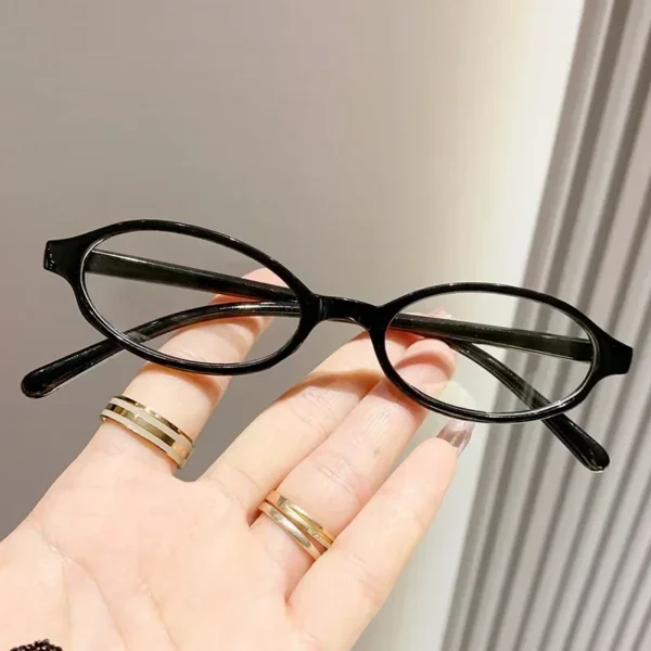 Women's New Finished Photochromic Myopia Glasses Men Small Oval Frame Minus Eyewear Fashion Discoloration Ultralight Eyeglasses - Image 27