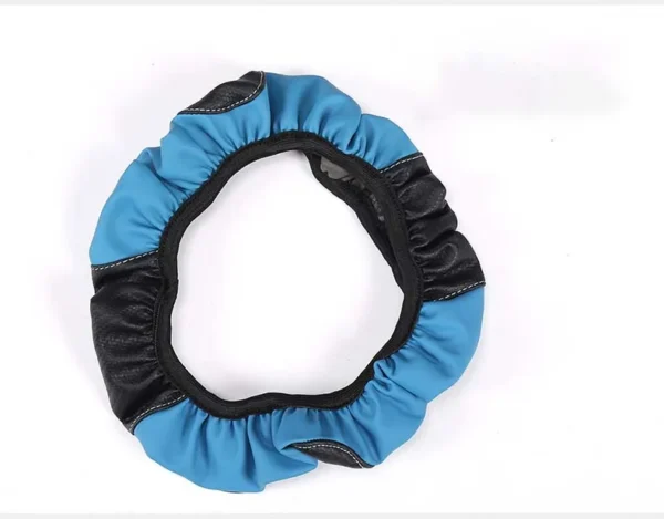 Non-inner-ring Automobile Steering Wheel Cover Leather Four Seasons for Spring Summer Autumn Winter for Men and Women - Image 18