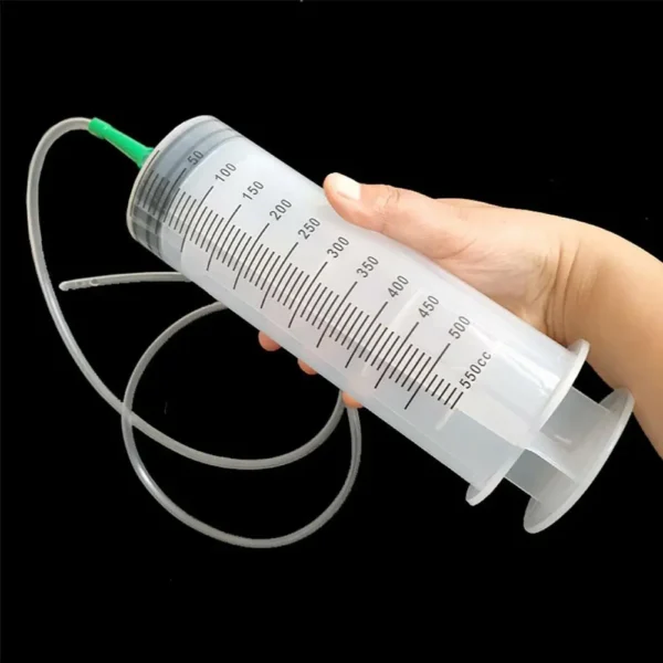 100/300/550ml Large Capacity Syringes Oil Pump With 1m Hose Pet Feeding Measuring Pump Hydroponics Nutrient Big Syringe - Image 18