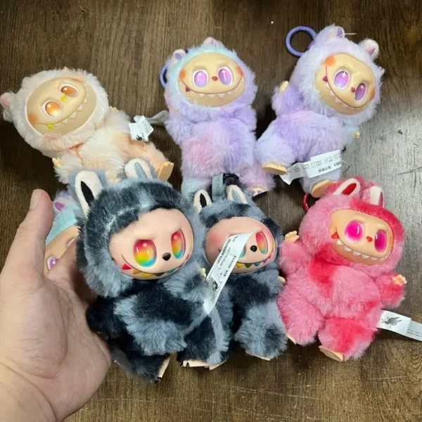 Labubu V3 The Monsters High Energy Ahead Series Vinyl Plush Bsg Pendant Blind Box Toys Macaroon Vinyl Plush Doll Cute Girl Gifts - Image 3