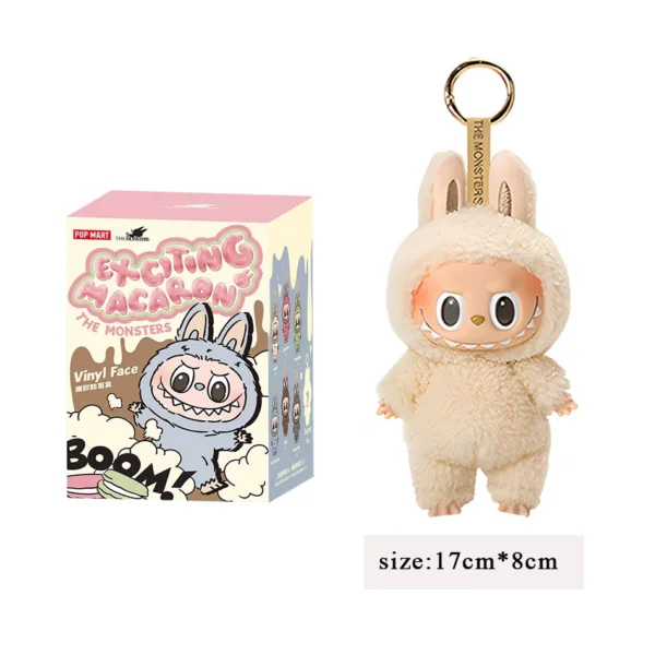 Cute Labubu The Monsters Box Toys Exciting Macaron Vinyl Face Mystery Boxes Mokoko Keychain for Birthday Christmas Gifts - Image 15