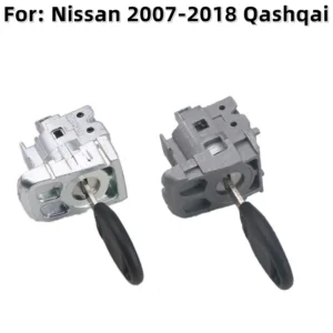 XIEAILI OEM Auto Left Door Lock Cylinder Barrel For Nissan 2007-2018 Qashqai With 1Pcs Key