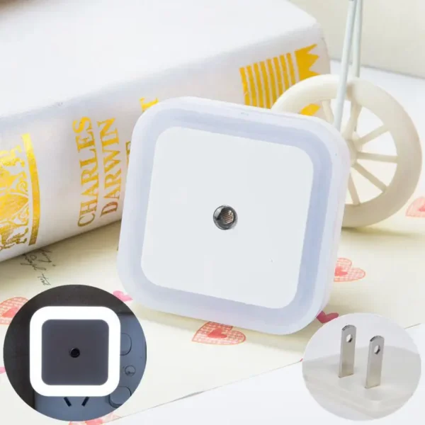 Wireless LED Night Light Sensor Lighting Mini EU/US Plug Night Lights For Children Room Bedroom Living Room Decoration Lighting - Image 8