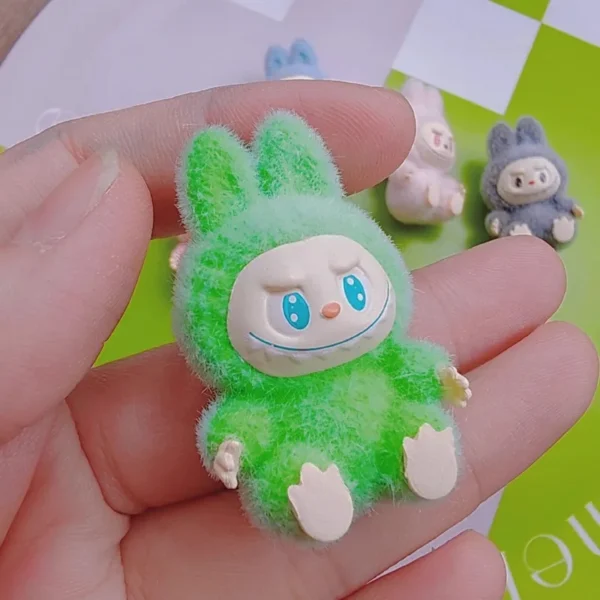 New Mini Labubu Standing And Sitting Posture Doll Cute Toy Desktop Decoration Model Ornaments Christmas Gifts Randomly Send - Image 6