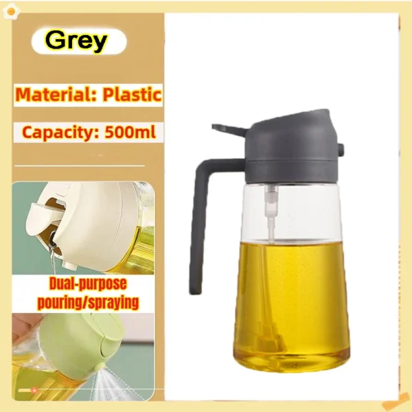 200/300/500ml Oil Spray Bottle BBQ Cooking Olive Oil Sprayer Kitchen Baking Oil Spray Empty Bottle Vinegar Bottle oil brush - Image 13