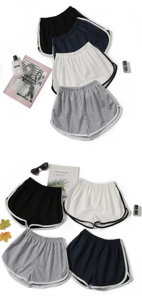 Elastic Shorts for Women, Loose Fitting, Quick Drying, Summer Thin Running, Fitness, Leisure, and Anti External Wear. Instagram - Image 12