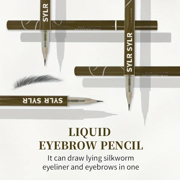 0.008mm Ultra Fine Eyebrow Pen Long Last Smudge Proof Waterproof Sweat-Proof High Pigmented Easy Applying Liquid Eye Brow Pencil - Image 5