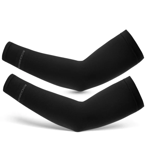 ROCKBROS Ice Silk Bicycle Sleeves Summer Breathable Cycling Arm Protection Outdoor Sun UV Protect Sports MTB Road Bike Sleeves - Image 9