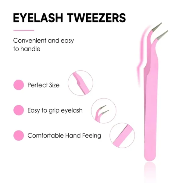 Lashes Clusters Set Extensions Kit Fake eyelashes Mix Lash Clusters with Lash Bond Seal and Lash Applicator Tool Makeup - Image 6