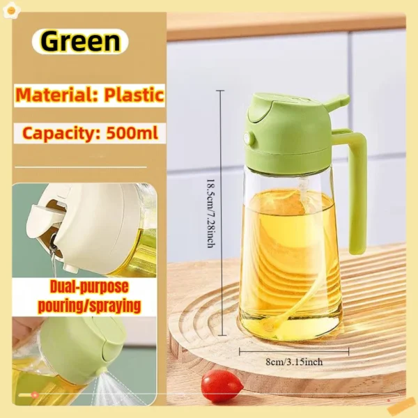 200/300/500ml Oil Spray Bottle BBQ Cooking Olive Oil Sprayer Kitchen Baking Oil Spray Empty Bottle Vinegar Bottle oil brush - Image 10