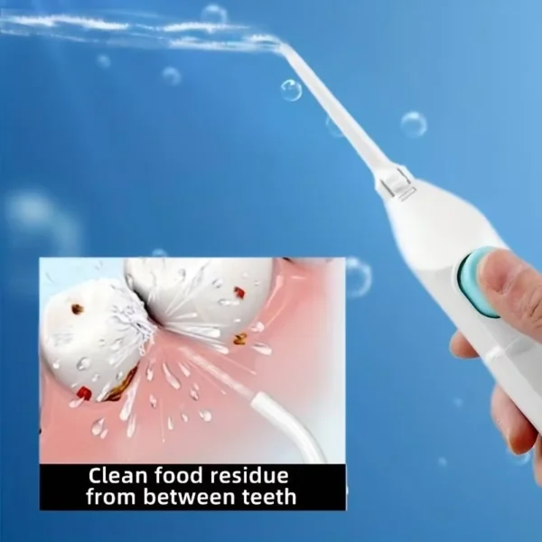 Household High Pressure Oral Irrigator Portable Teeth Clean Water Dental Floss Manual High Pressure Water Toothpick - Image 4