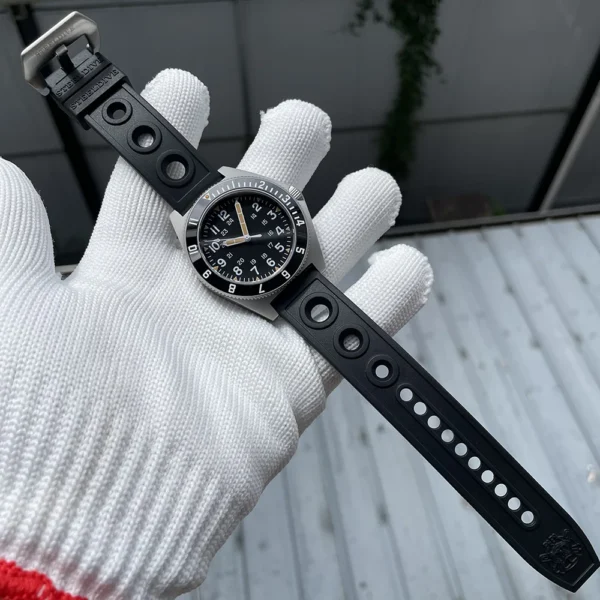 STEELDIVE SD1944 New 45MM Case Black Ceramic Bezel200M Waterproof NH35 Bright Luminous Sapphire Glass Automatic Dive Watch Reloj - Image 15
