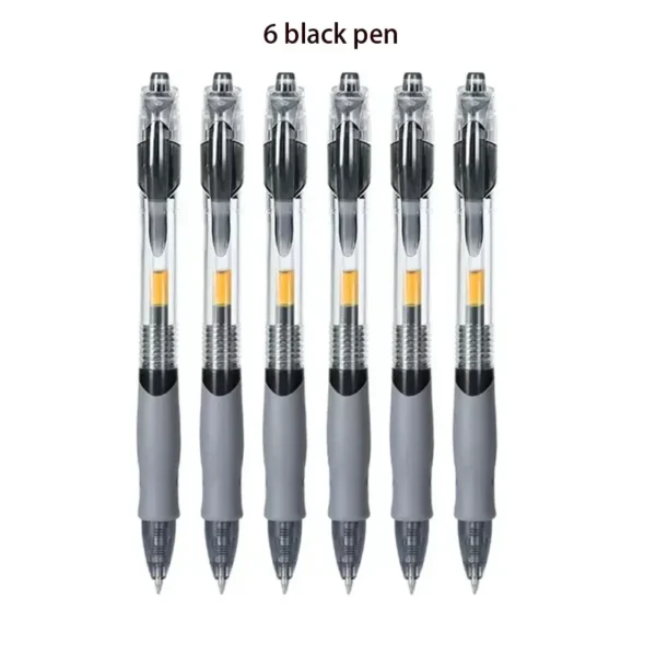 13/30pcs Retractable Gel Pens Set Black/Red/Blue Ink Ballpoint for Writing Refills Office Accessories School Supplies Stationery - Image 8
